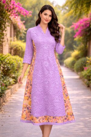 Lavender Meadow Dress