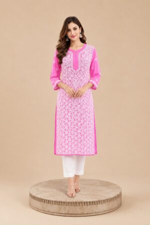 Rose Noor Kurti