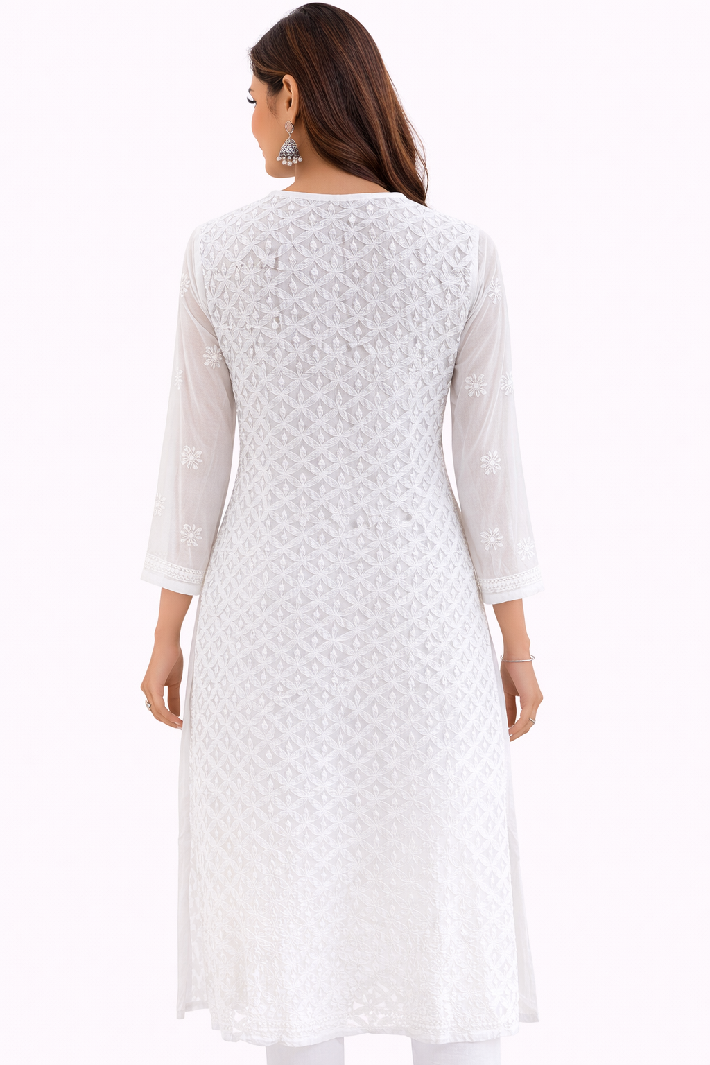 Aafreen Ivory Kurti - Image 4